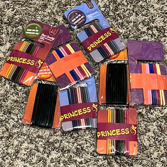 8 packs of Princess hair ties - Picture 1 of 3